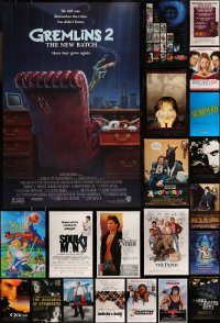 9x1176 LOT OF 22 UNFOLDED MOSTLY SINGLE-SIDED MOSTLY 27X40 ONE-SHEETS 1980s-2000s cool movie images!