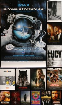 9x1200 LOT OF 17 UNFOLDED DOUBLE-SIDED MOSTLY 27X40 ONE-SHEETS 2000s-2010s cool movie images!