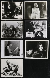 9x0927 LOT OF 22 HORROR/SCI-FI 8X10 REPRO PHOTOS 1980s great monster images & more!
