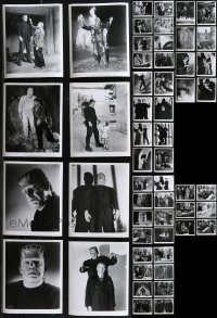 9x0782 LOT OF 70 1971 RE-RELEASE GHOST OF FRANKENSTEIN 8X10 STILLS R1971 monsters shown in most!