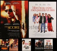 9x1156 LOT OF 7 FORMERLY FOLDED ROBERT DE NIRO 15X21 FRENCH POSTERS 1980s-2000s cool movie images!