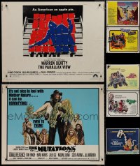 9x1111 LOT OF 11 UNFOLDED HALF-SHEETS 1970s-1980s great images from a variety of different movies!