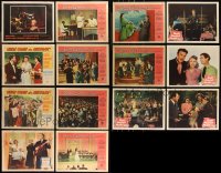 9x0425 LOT OF 14 LOBBY CARDS WITH MUSICIANS 1930s-1950s incomplete sets from several movies!