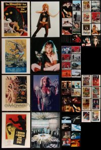 9x0915 LOT OF 72 HORROR/SCI-FI COLOR 8X10 REPRO PHOTOS 2000s a variety of great movie & TV images!