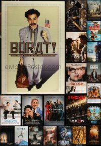 9x1167 LOT OF 24 UNFOLDED MOSTLY DOUBLE-SIDED 27X40 ONE-SHEETS 2000s-2010s cool movie images!