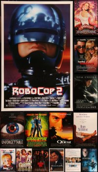 9x1207 LOT OF 16 UNFOLDED DOUBLE-SIDED MOSTLY 27X40 ONE-SHEETS 1990s-2000s cool movie images!