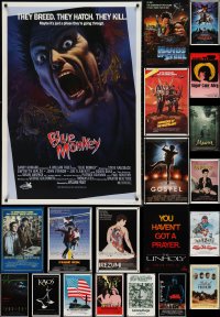 9x1170 LOT OF 23 UNFOLDED SINGLE-SIDED ONE-SHEETS 1980s a variety of cool movie images!