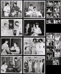 9x0807 LOT OF 30 RE-STRIKE G.I. BLUES 8X10 STILLS 1970s all great candid images of Elvis Presley!