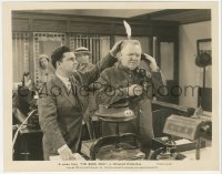 9y1124 BANK DICK 8x10.25 still 1940 W.C. Fields on phone gets feather removed from his head!