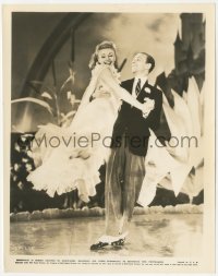 9y1141 CAREFREE 8x10.25 still 1938 great image of Fred Astaire & sexy Ginger Rogers dancing!