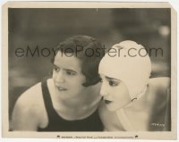 9y1336 SWIM GIRL SWIM 8x10.25 still 1927 great c/u of Bebe Daniels & Getrude Ederle in swimsuits!