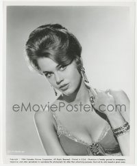 9y1357 WALK ON THE WILD SIDE 8.25x10 still 1962 best portrait of sexy Jane Fonda showing cleavage!