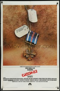 9y1519 CATCH 22 1sh 1970 directed by Mike Nichols, based on the novel by Joseph Heller!