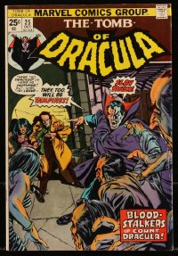 9y0246 TOMB OF DRACULA #25 comic book Oct 1974 first appearance of Hannibal King by Gene Colan!