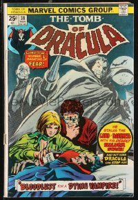 9y0251 TOMB OF DRACULA #38 comic book November 1975 Bloodlust For a Dying Vampire by Colan & Palmer!