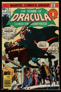 9y0262 TOMB OF DRACULA #51 comic book December 1976 Blade turns & must obey The Lord of Vampires!