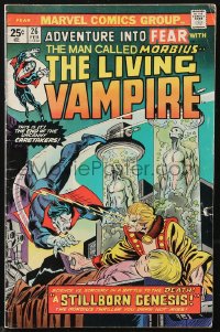 9y0233 ADVENTURE INTO FEAR #26 comic book February 1975 The Man Called Morbius -- The Living Vampire!