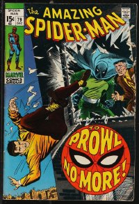 9y0129 SPIDER-MAN #79 comic book December 1969 To Prowl No More by Jim Mooney!