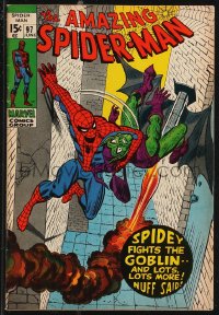 9y0145 SPIDER-MAN #97 comic book June 1971 Spidey fights the Goblin by Gil Kane!