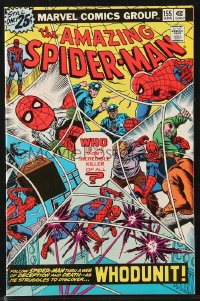 9y0203 SPIDER-MAN #155 comic book April 1976 WHO is the most incredible killer of all by Sal Buscema!