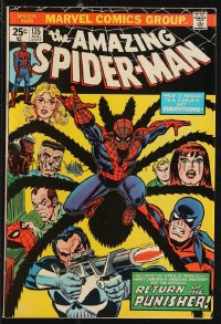 9y0183 SPIDER-MAN #135 comic book Aug 1974 2nd full appearance & origin of The Punisher by Ross Andru!