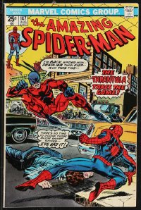 9y0195 SPIDER-MAN #147 comic book August 1975 The Tarantula Takes the Game by Ross Andru!