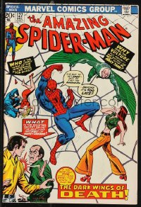 9y0174 SPIDER-MAN #127 comic book December 1973 The Vulture in The Dark Wings of Death by Ross Andru!