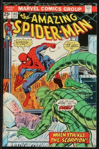 9y0194 SPIDER-MAN #146 comic book July 1975 When Strikes The Scorpion by Ross Andru!
