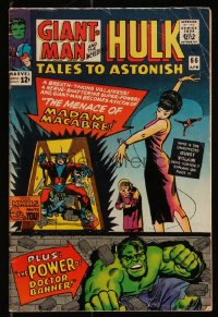 9y0043 TALES TO ASTONISH #66 comic book April 1965 The Incredible Hulk & Giant-Man, Madam Macabre!