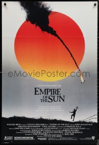 9y1559 EMPIRE OF THE SUN 1sh 1987 Stephen Spielberg, John Malkovich, first Christian Bale!