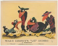 9y1183 DUMBO color English FOH LC 1942 Walt Disney classic, great cartoon image of the crows!