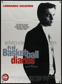 9y1774 BASKETBALL DIARIES French 1p 1998 Leonardo DiCaprio, based on the life of Jim Carroll!