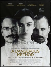 9y1832 DANGEROUS METHOD French 1p 2011 Keira Knightley, Viggo Mortensen, Fassbender, Cronenberg