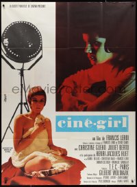 9y2106 WILLING French 1p 1971 Francis Leroi's Cine-girl, great images of Monique Barbillat!