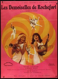 9y2114 YOUNG GIRLS OF ROCHEFORT French 1p R1980s Jacques Demy, Agnes Varda, Catherine Deneuve