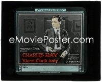 9y0413 ALARM CLOCK ANDY glass slide 1920 Charles Ray has to overcome his shyness to win a girl!