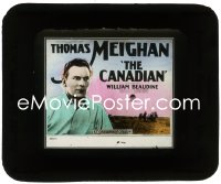 9y0435 CANADIAN glass slide 1926 Mona Palma pretends to be married to Thomas Meighan, who she hates!