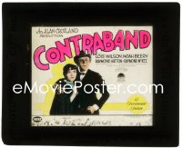 9y0440 CONTRABAND glass slide 1925 Lois Wilson inherits small town newspaper & fights corruption!