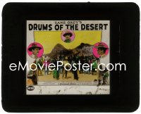 9y0447 DRUMS OF THE DESERT glass slide 1927 Warner Baxter, Millner, Native Americans, Zane Grey!