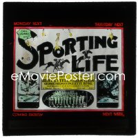 9y0452 SPORTING LIFE English glass slide 1925 Bert Lytell wants riches from boxing or horse racing!