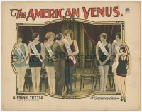 9y0683 AMERICAN VENUS LC 1926 sexy contestants lined up in Miss America pageant, ultra rare!