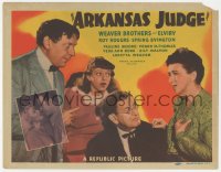 9y0585 ARKANSAS JUDGE TC 1941 Weaver Bros & Elviry, Roy Rogers, Byington, Pauline Moore, very rare!