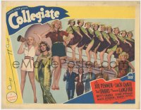 9y0709 COLLEGIATE LC 1936 great montage of sexy Betty Grable & sexy dancers, Penner, Oakie, rare!