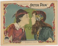 9y0794 PETER PAN LC 1924 c/u of Betty Bronson in the title role about to kiss Mary Brian, rare!