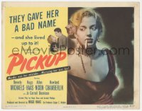 9y0641 PICKUP TC 1951 one of the very best bad girl images, sexy smoking Beverly Michaels!