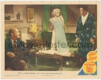 9y0796 POSTMAN ALWAYS RINGS TWICE LC #4 1946 Lana Turner, John Garfield & clueless Cecil Kellaway!