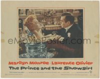 9y0800 PRINCE & THE SHOWGIRL LC #1 1957 Laurence Olivier w/sexy Marilyn Monroe by champagne bucket!