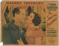 9y0832 SMILING LIEUTENANT LC 1931 happy Maurice Chevalier & Claudette Colbert, Ernst Lubitsch, rare!