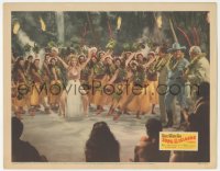 9y0839 SONG OF THE ISLANDS LC 1942 tropical Betty Grable in grass skirt in dance number, Jack Oakie!