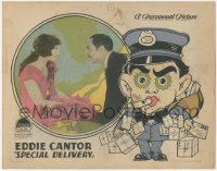 9y0842 SPECIAL DELIVERY LC 1927 Fatty Arbuckle directed, art of Eddie Cantor, William Powell, rare!